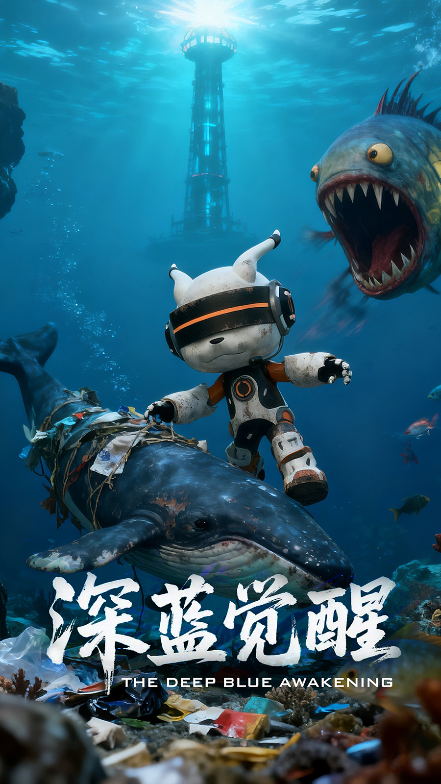 深蓝觉醒【海报封面图】 深蓝觉醒【海报封面图】